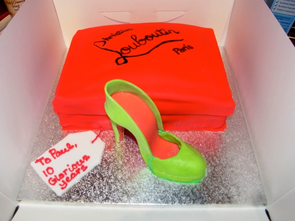 Louboutin Shoe Cake